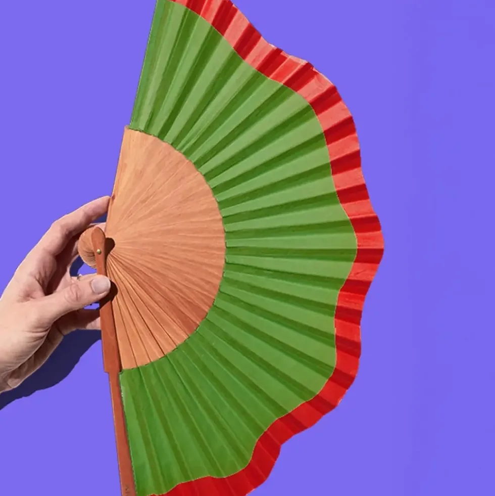 Fan Maxi Fluid Shapes