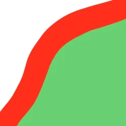 Fan Maxi Fluid Shapes