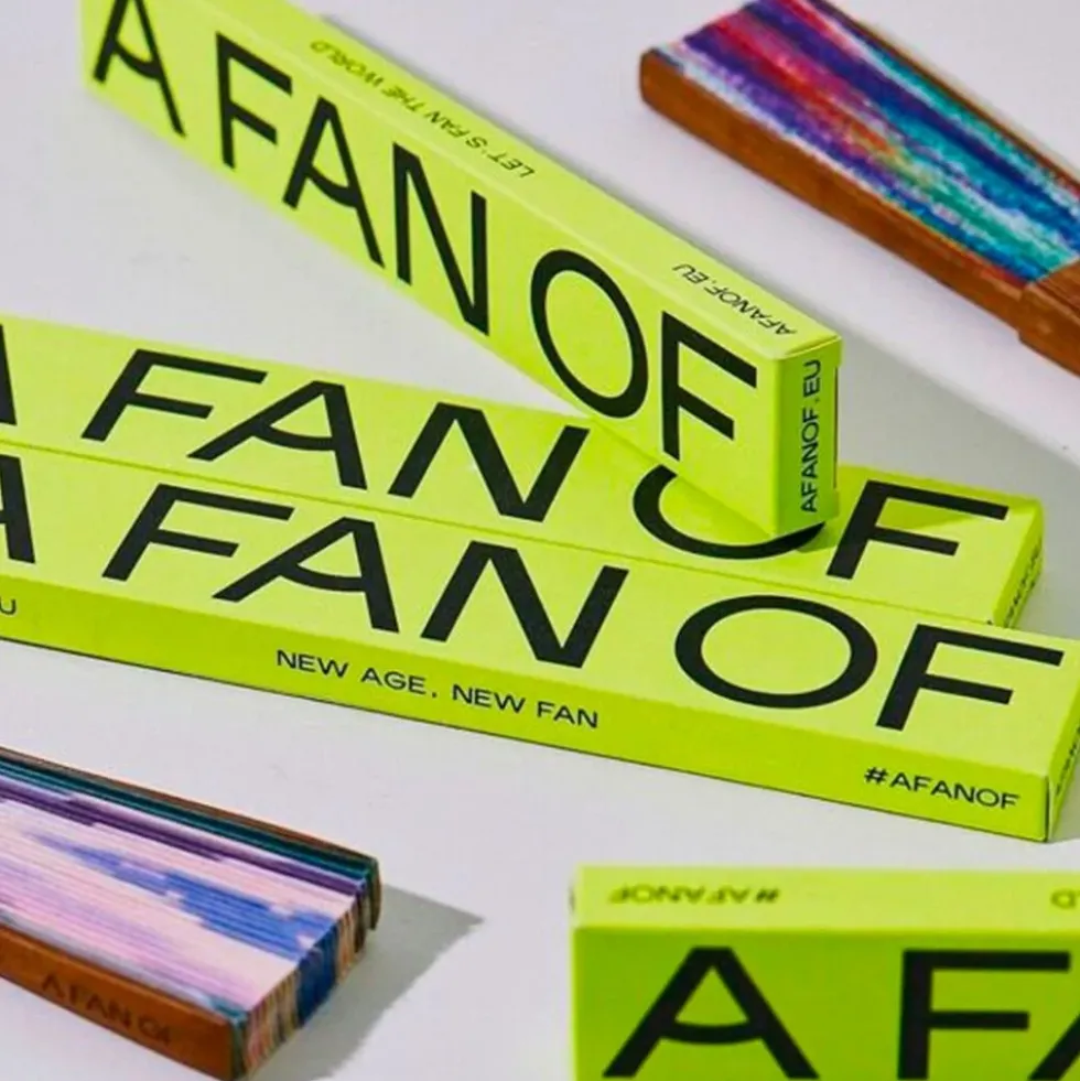 Fan Maxi Fluid Shapes