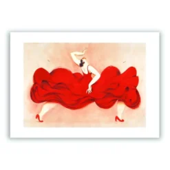 Flamenca Ella Giclée Print A5