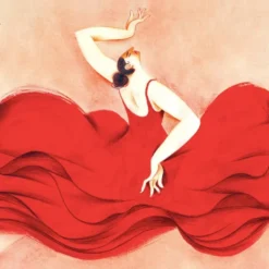 Flamenca Ella Giclée Print A5