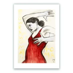 Flamenca "Power Woman" Giclée Print