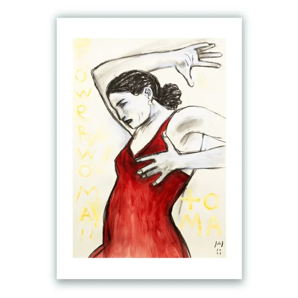 Flamenca "Power Woman" Giclée Print
