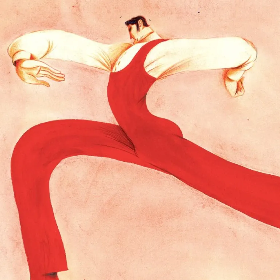 Flamenco El Giclée Print A5