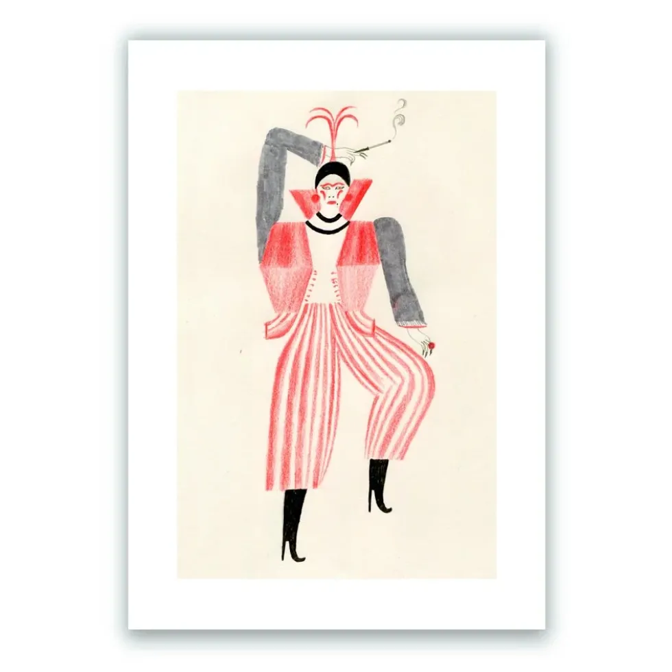 Flapper Giclée Print