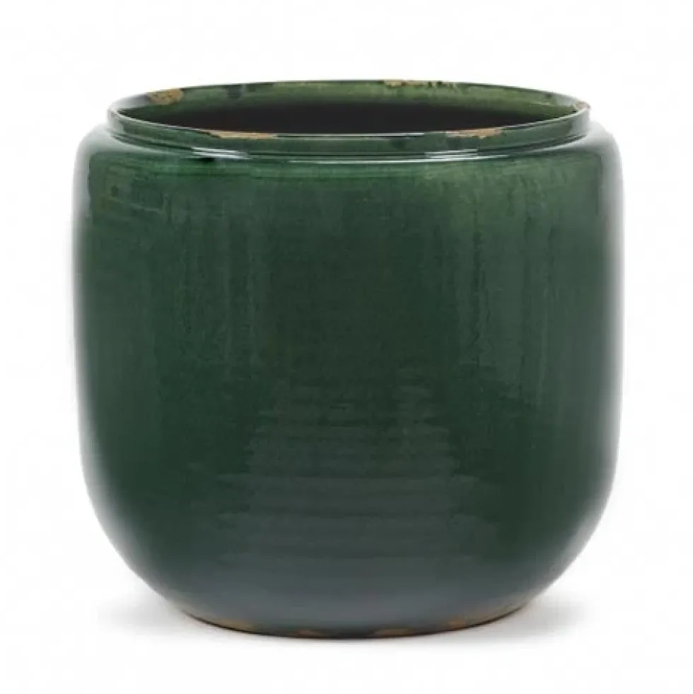 Flower Pot Costa L Green