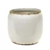 Flower Pot Costa M White