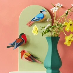 Garden Bird Blue Tits