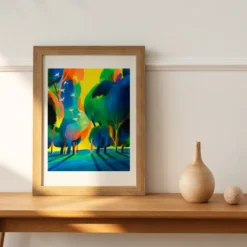 Garden State Giclée Print A5
