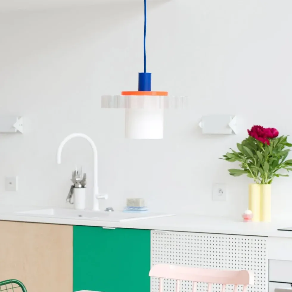 Gigi Lamp N°1 Blue Cable