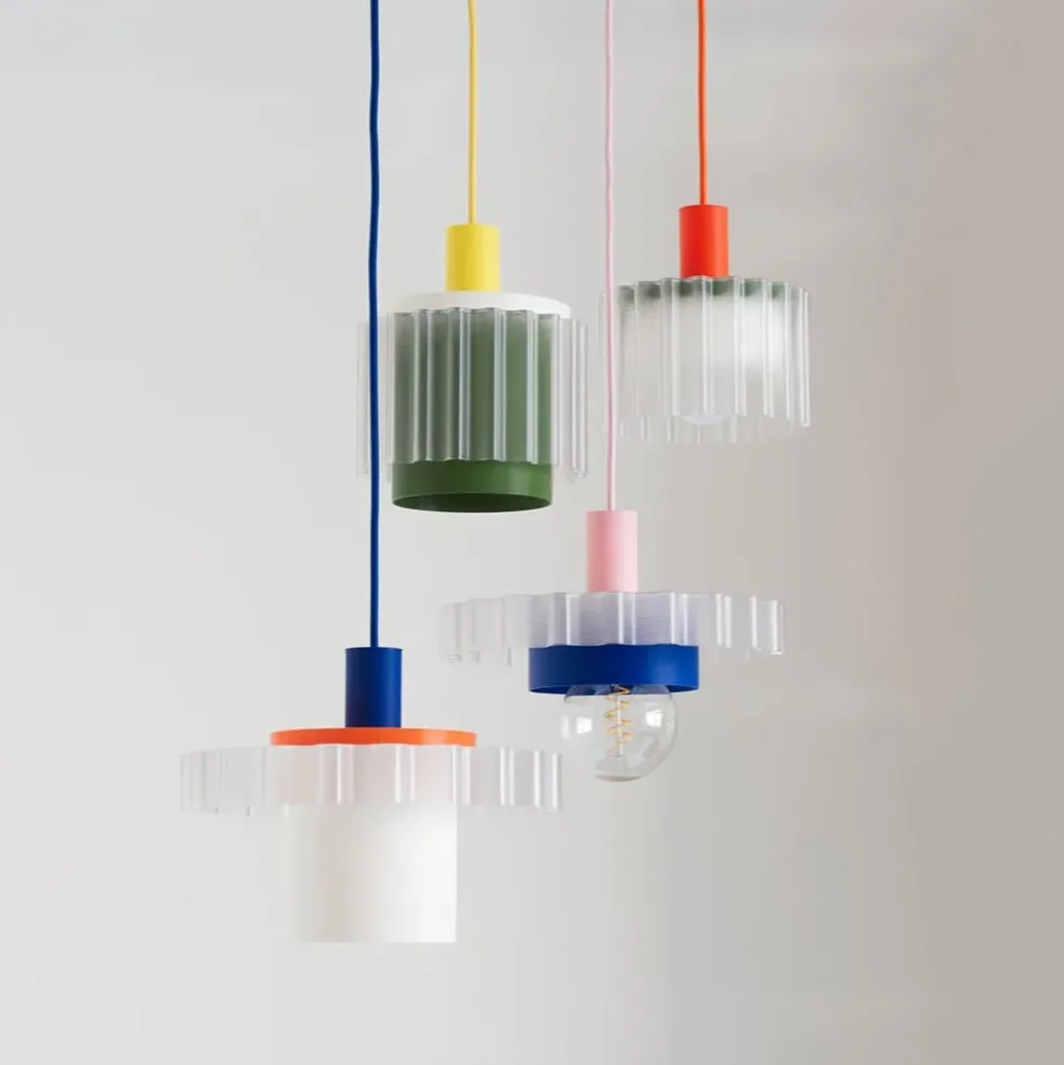 Gigi Lamp N°1 Blue Cable