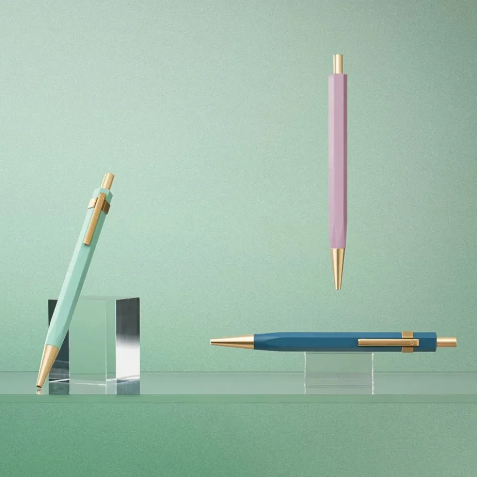 Glamour Evolve Ocean Sustainable Ballpoint pen Evening Purple