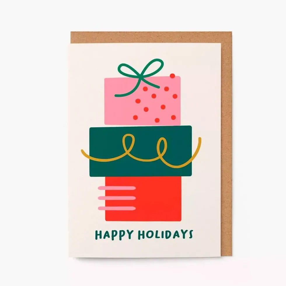 Greeting Card "Happy Holidays"