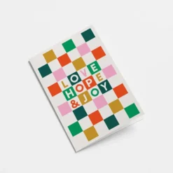 Greeting Card "Love, Hope & Joy"