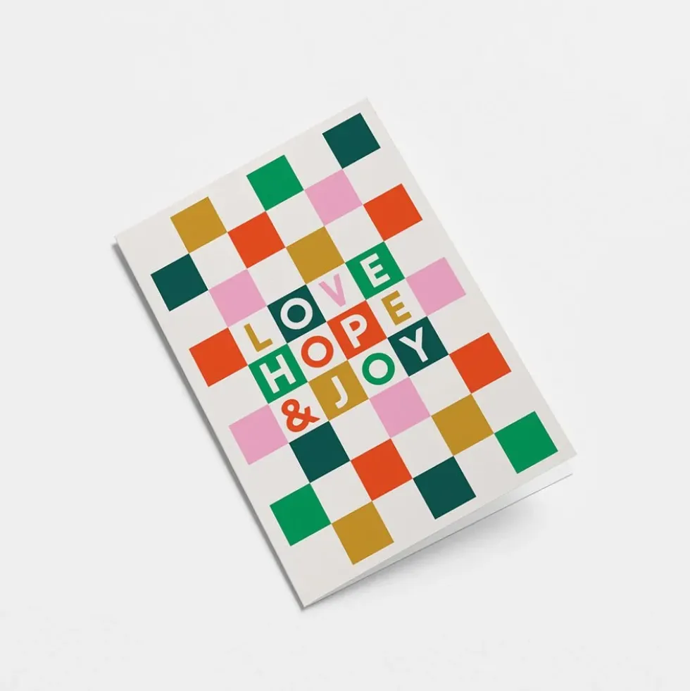 Greeting Card "Love, Hope & Joy"