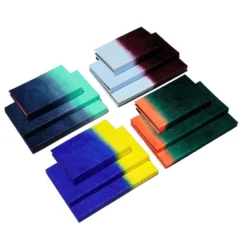 Gugimfolio Navy Mint Edge A6 Plain