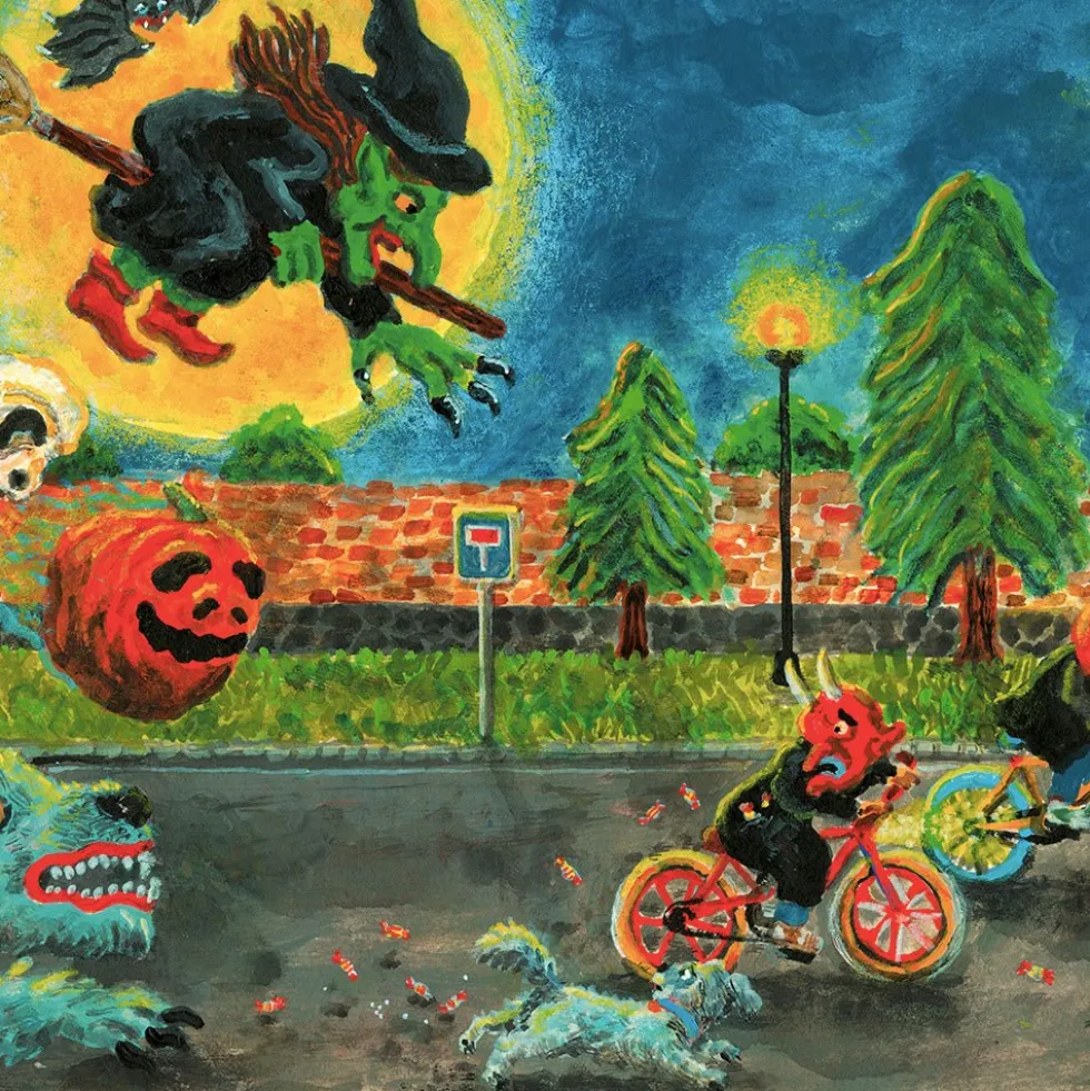 Halloween Giclée Print A3