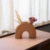 Handmade Nordic Beige Vases Dodeca