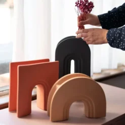 Handmade Nordic Terracotta Vases Dodeca