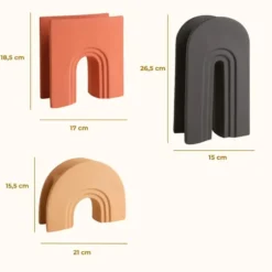 Handmade Nordic Terracotta Vases Dodeca