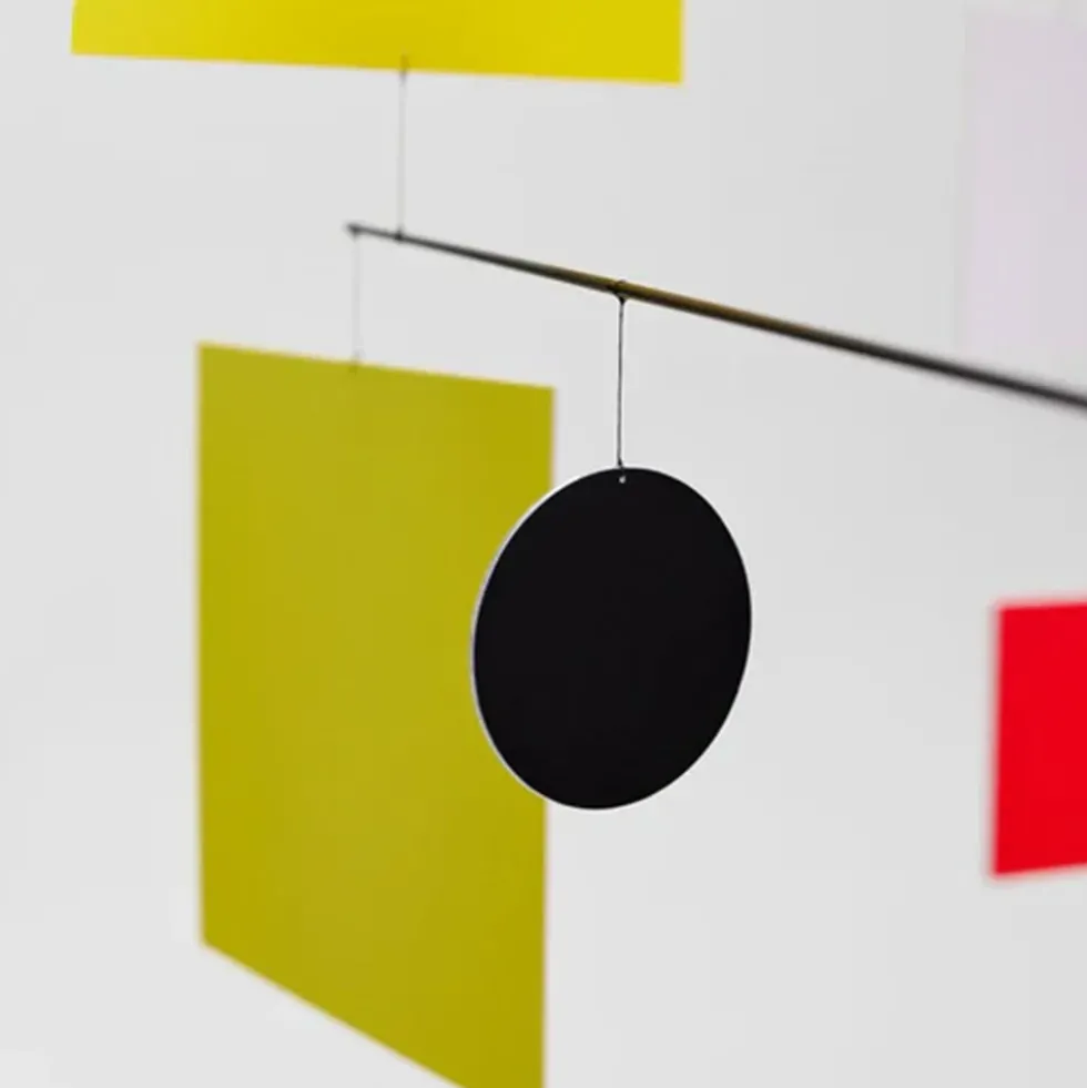 Hanging Mobile Circle Square Guggenheim L