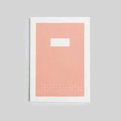 Hanji Book Cabinet A5 Dot Peach
