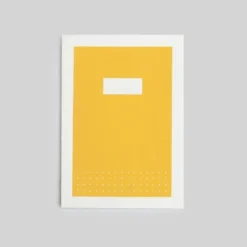 Hanji Book Cabinet A5 Dot Yellow