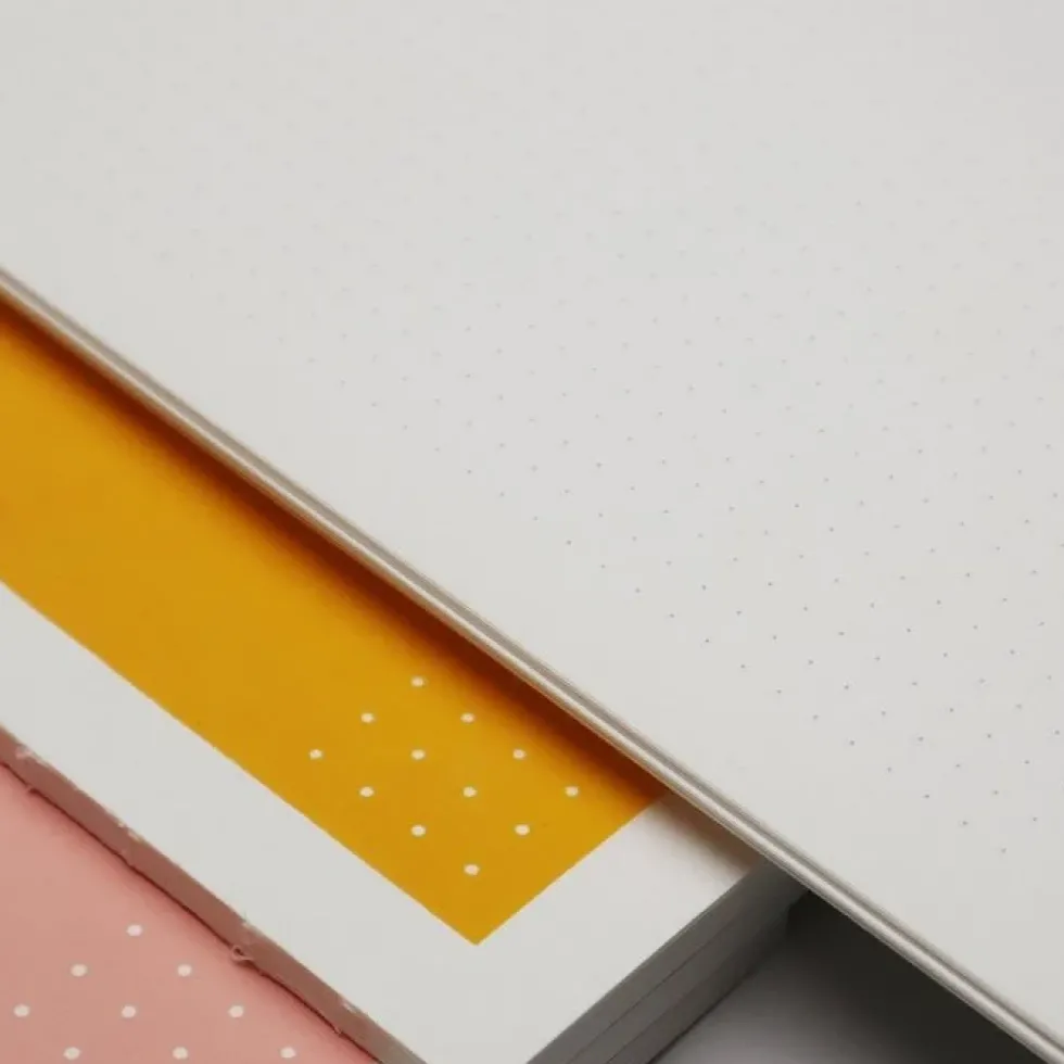 Hanji Book Cabinet A5 Dot Yellow