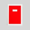 Hanji Book Cabinet A5 Plain Red