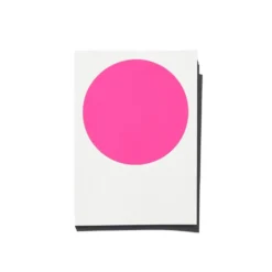 Hanji Book Symbol A5 Plain Circle Pink