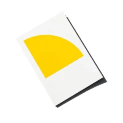 Hanji Book Symbol A5 Plain Yellow Quarter