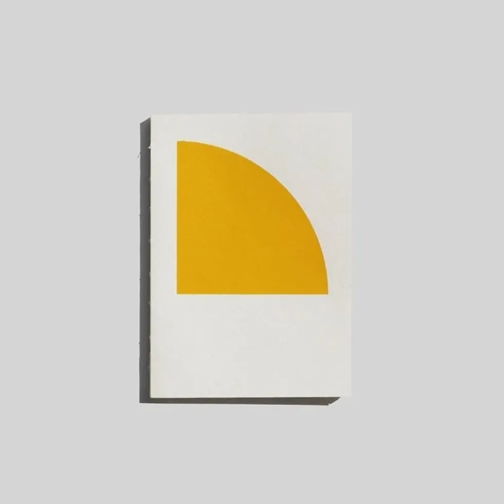 Hanji Book Symbol A6 Plain Yellow Quarter