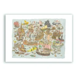 Havet Giclée Print A4