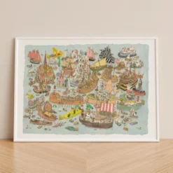 Havet Giclée Print A4