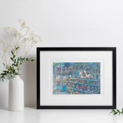 Herb Shop Giclée Print A4