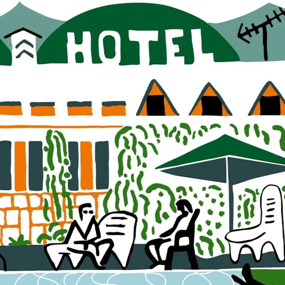Hotel Giclée Print