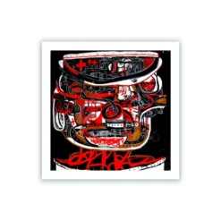 Humillo en la Boca Giclée Print 22x22