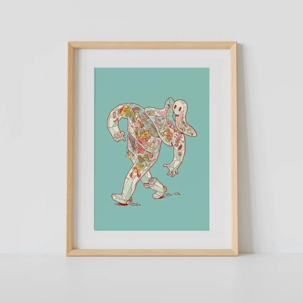 Ice Giclée Print