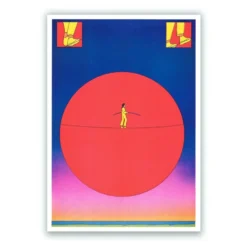 If You Could, Would You Choose To See The Future? - María Medem Risograph A3