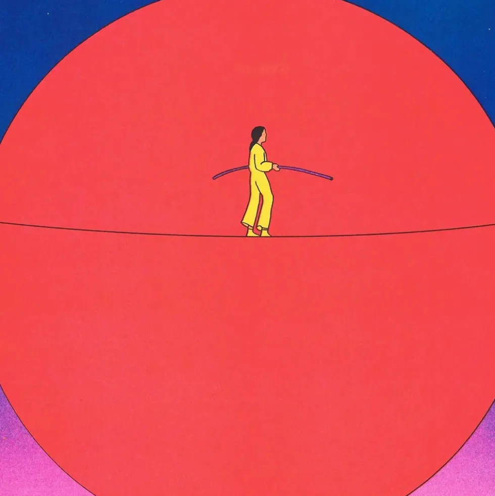 If You Could, Would You Choose To See The Future? - María Medem Risograph A3