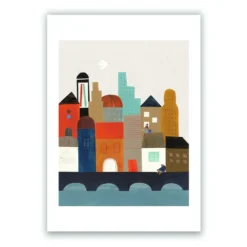 Imaginary City Giclée Print
