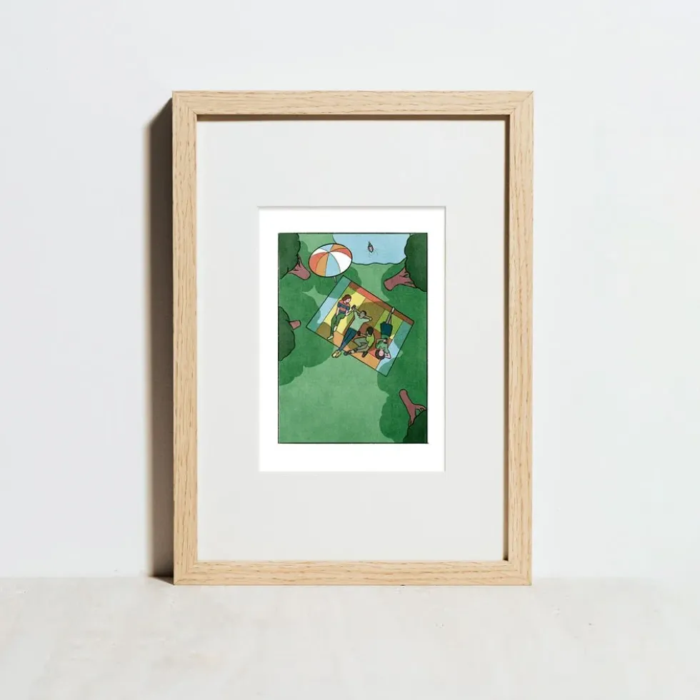 In the Park Giclée Print A5