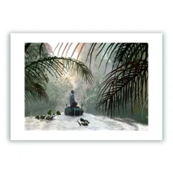 Into the Jungle - Mekong River Giclée Print