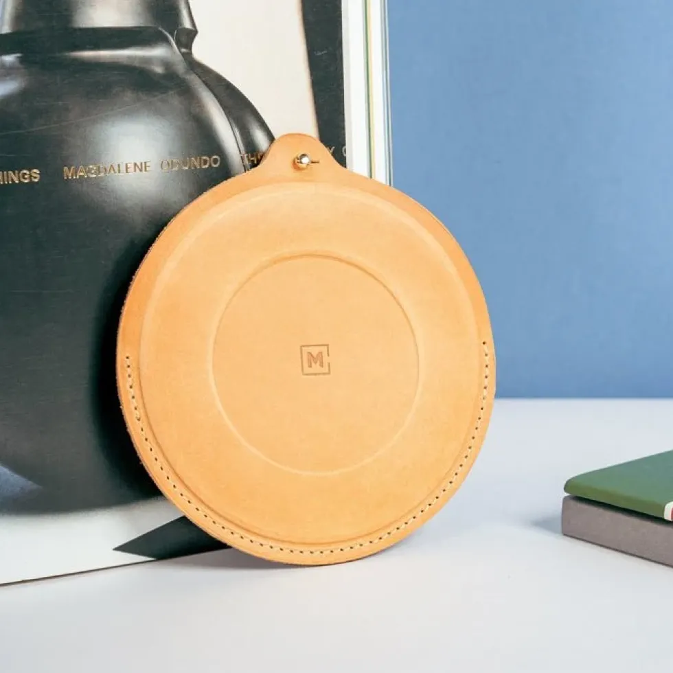 Iris Compass Leather Case