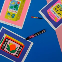 Japanese box of matches Risograph