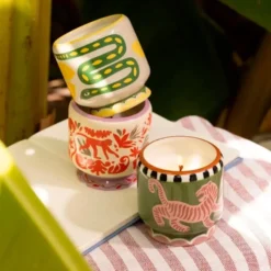 Jungle Coconut & Amber (Monkey) Scented Soy Wax Candle