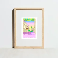 La Gran Vía Giclée Print A5
