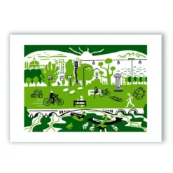 La Ribera del Manzanares Giclée Print