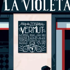 La Violeta Giclée Print
