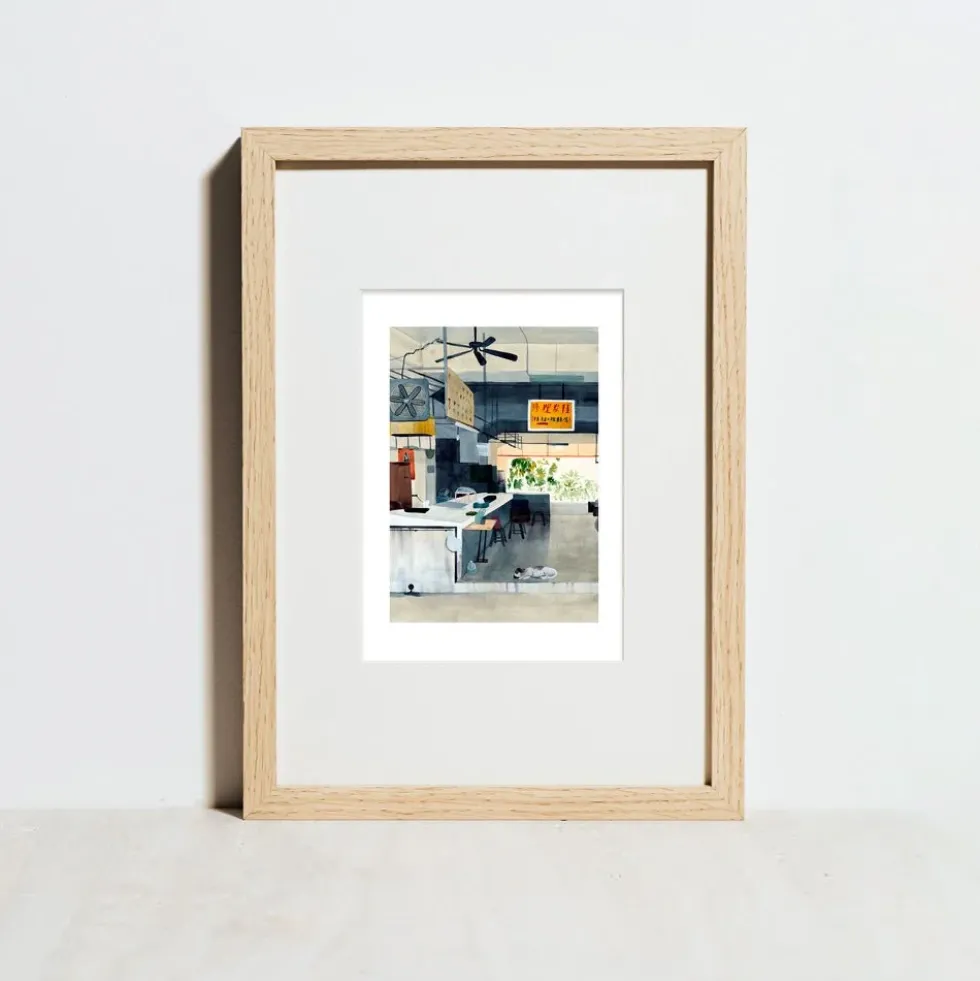 Lazy Afternoon Giclée Print A5